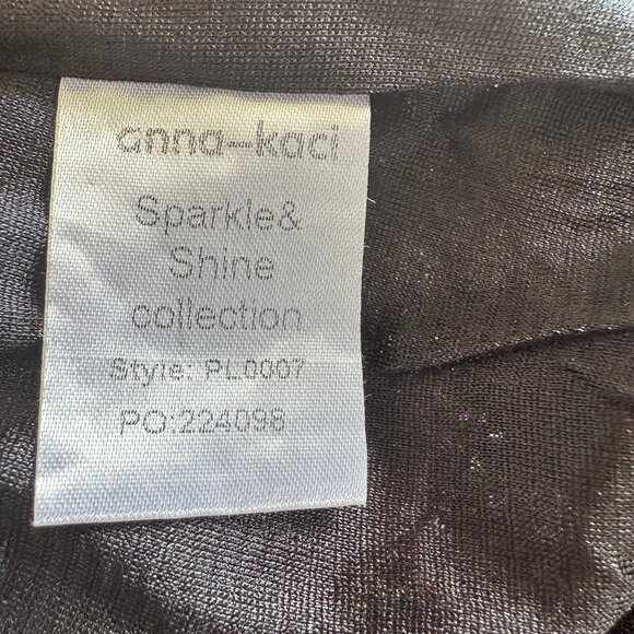 Anna-Kaci Women's Glam Off-Shoulder Multi-Colored Sequin Top Size XL - Picture 12 of 14